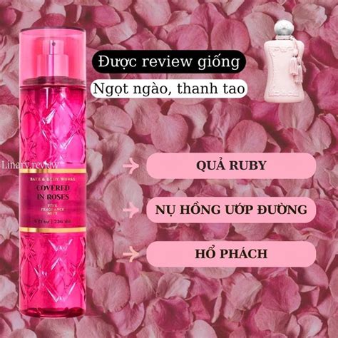 LINARY1994 Link 3 3 Xịt Thơm Body Mist BBW Bath Mỹ Siêu Thơm 236ml