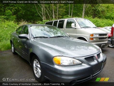 Greystone Metallic Pontiac Grand Am Se Sedan Dark Pewter