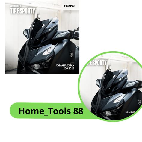 Jual Windshield Visor Nemo Kecil Yamaha Xmax Connected Model Eropa