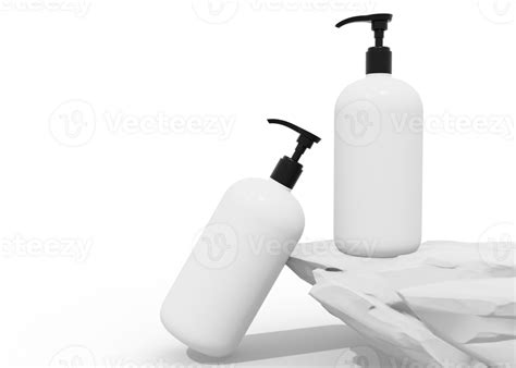 Shampoo And Lotion Bottle Mockup 24241970 Png