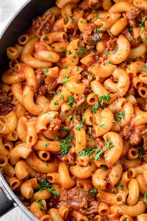 Homemade Beefaroni The Travel Palate