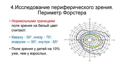 Периферическое зрение. Поле зрения - презентация онлайн