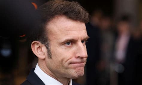 Reforma emerytalna we Francji Prezydent Macron Nie cieszę się