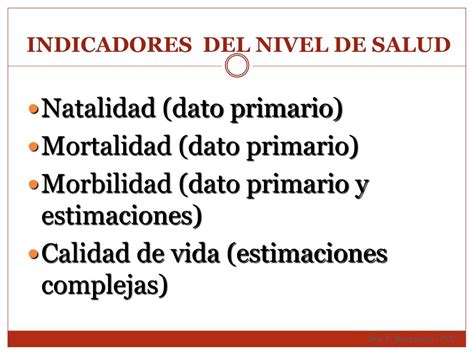 Ppt Indicadores En Salud Publica Powerpoint Presentation Free