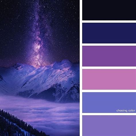 Pin by Cookie on Палитры Color schemes Purple color palettes Color