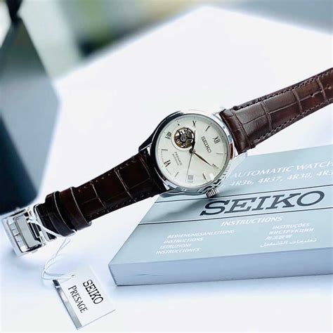 Đồng Hồ Nam Seiko Automatic Presage Open Heart Ssa413j1 Chính Hãng