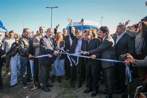 Kicillof Inaugur El Nuevo Tramo Del Tren Universitario De La Plata