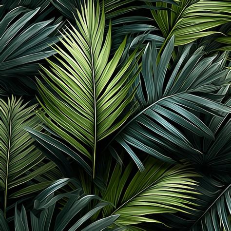 Premium Photo | Leaves of palm tree background