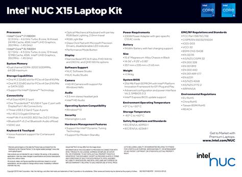 Intel S NUC X15 Reference Gaming Laptop Launched With 11th Gen Tiger