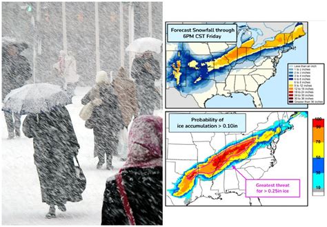 Winter Storm Landon Update Forecast And How Many Inches Of Snow Will