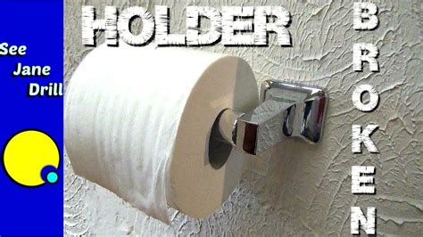 How To Remove Toilet Paper Holder With No Visible Screws Howtoermov