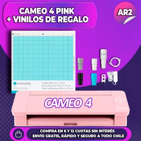 Plotter De Corte Cameo 4 Rosada Cuotas sin interés