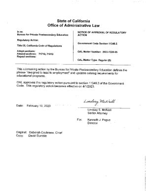 Fillable Online Notice Of Approval Form 400 Order Of Adoption