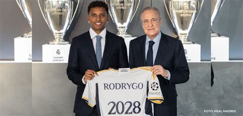 El brasileño Rodrygo renueva con el Real Madrid hasta 2028 Hoy en el