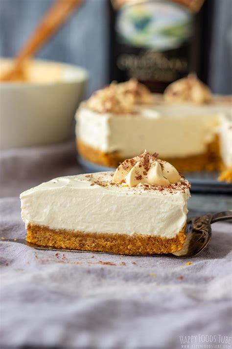 No Bake Irish Cream Cheesecake Recipe Happy Foods Tube