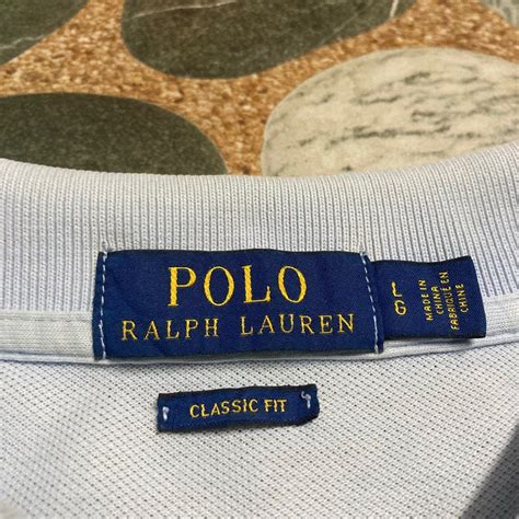 Polo Ralph Lauren Baby Blue Polo Shirt Mens Fashion Tops And Sets