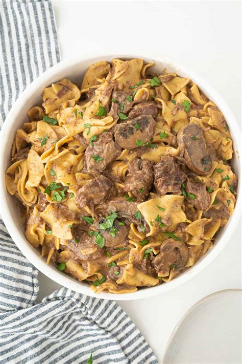 Instant Pot Beef Stroganoff The Kitchen Magpie