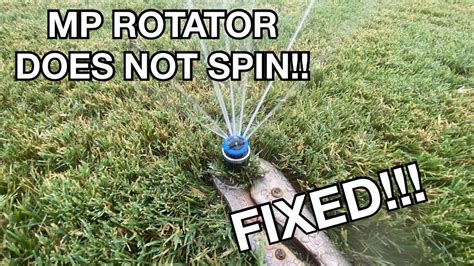 How To Adjust A Hunter MP Rotator Sprinkler Head