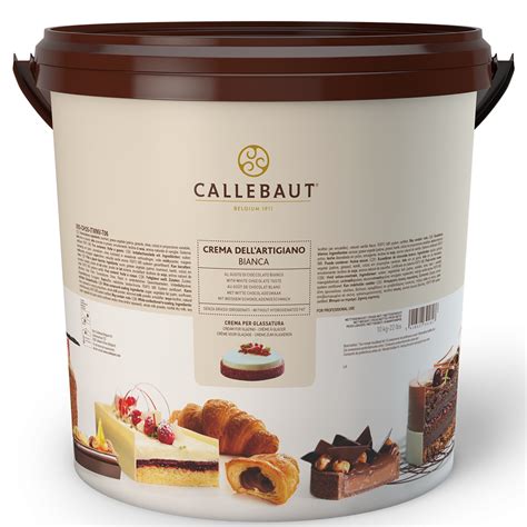 Callebaut Fillings Crema Dell Artigiano Bianca 10kg Bucket