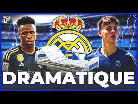 Terrible Nouvelle Pour Le Real Madrid Jt Foot Mercato L Ernz Noire