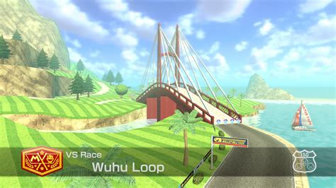 Wuhu Loop Mario Kart Deluxe Mods