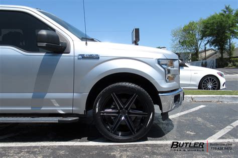 Ford F150 With 24in Vossen Hf6 2 Wheels Exclusively From Butler Tires And Wheels In Atlanta Ga