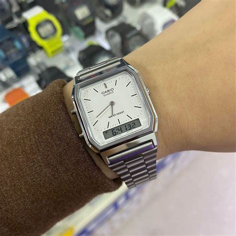 Casio vintage watch aq 230a 7d aq 230a 1d 復古 有現貨 全新正品 女裝 手錶及配件 手錶