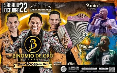 El Binomio De Oro Traer Su Fiesta De Nuevo A Monterrey