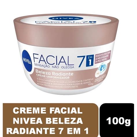 Creme Hidratante Facial Em Beleza Radiante Nivea G Shopee Brasil