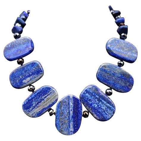 Vintage Lapis Lazuli Necklace For Sale At 1stdibs Lapis Lazuli