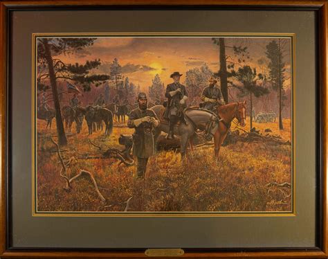 Confederate Sunset by Mort Künstler | Limited Edition Print #244 / 1500