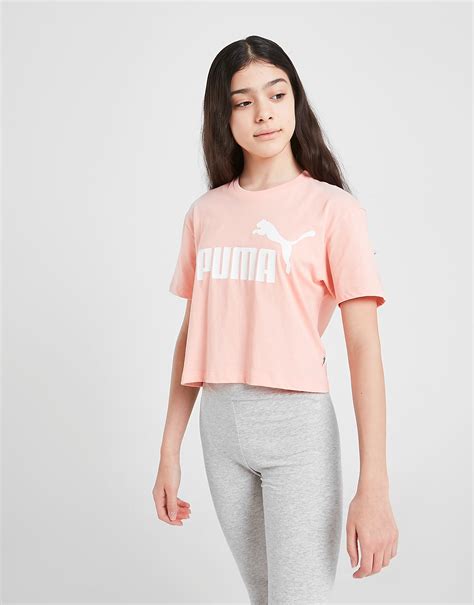 Puma Crop Top Shirt Pink