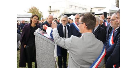 Florange Florange a inauguré un square au nom de Samuel Paty