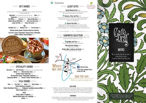 Menu | Cafédral Durham