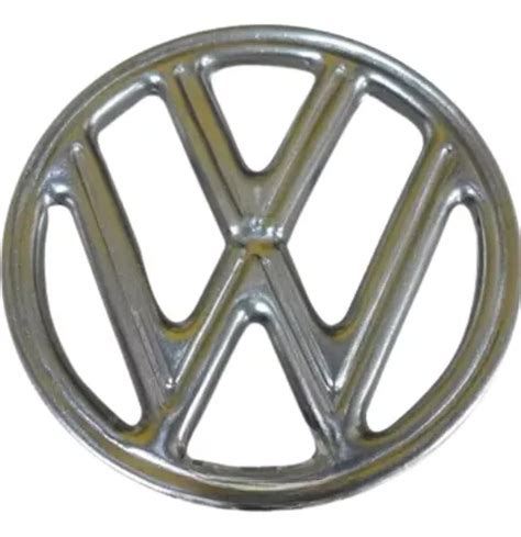 Emblema Vw Met Lico Cap Dianteiro Fusca Orig Vw