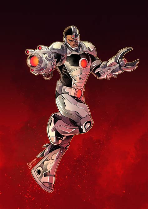 Artstation Cyborg New 52 Dc Comics Seba Guidobono Cyborg Dc