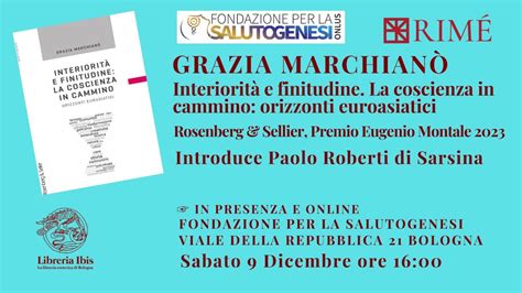 Grazia Marchian Interiorit E Finitudine La Coscienza In Cammino