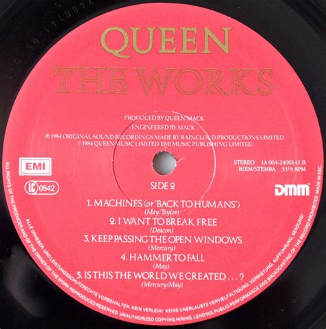 Queen The Works Lp