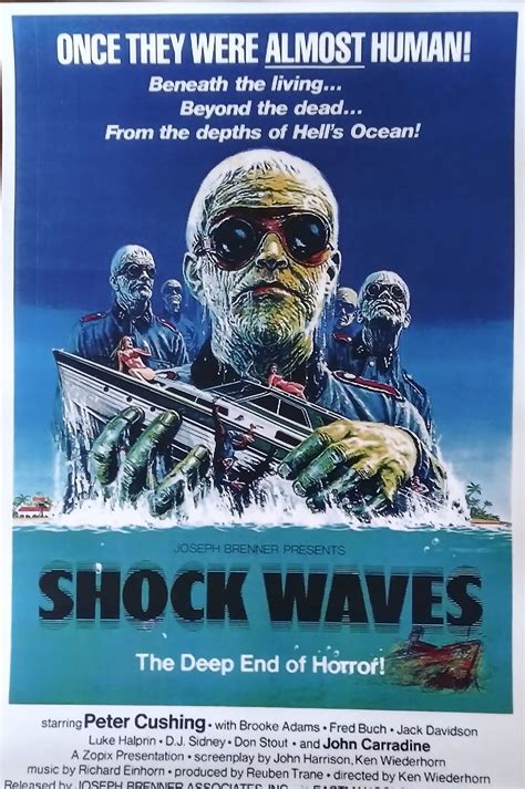 SHOCK WAVES movie poster | Etsy