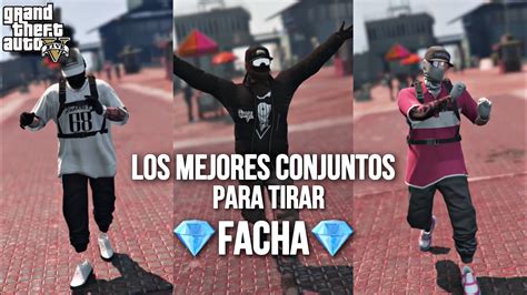 Los Mejores Conjuntos Para Tirar Facha En Gta V Online Parte V