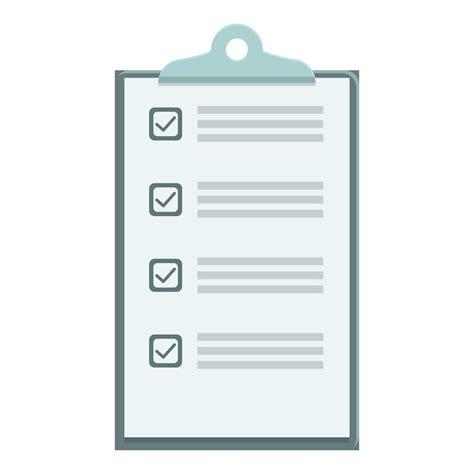 Premium Vector Clipboard Showing Check Marks Representing Completing