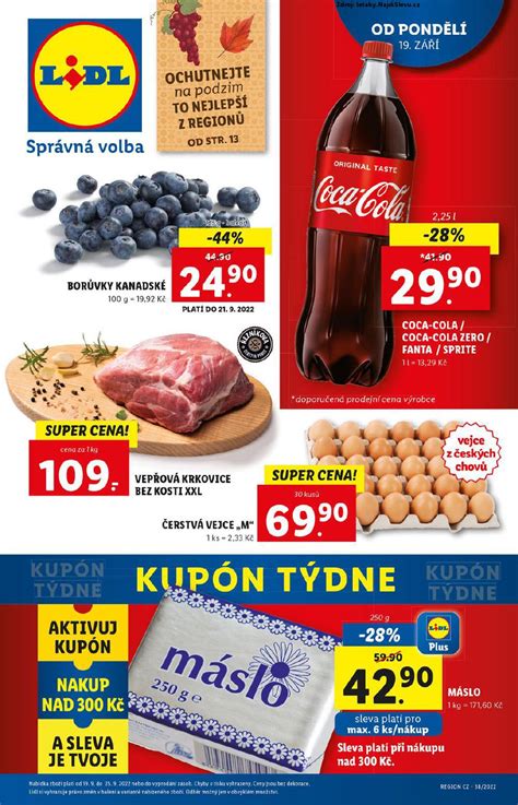 Lidl Leták Strana 1 19 9 25 9 2022 Najdislevucz