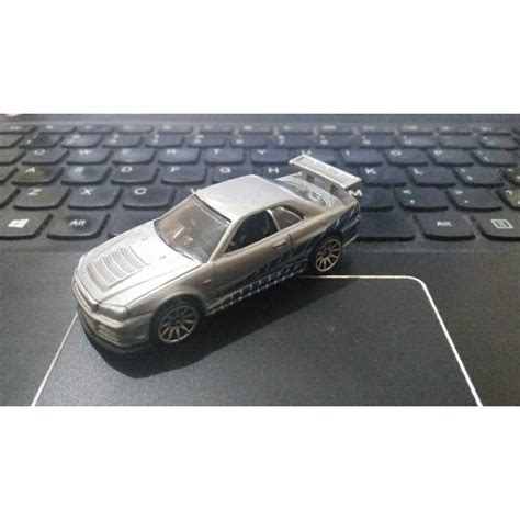 Jual Hot Wheels Fast Furious Loose Nissan Skyline Silver Shopee Indonesia