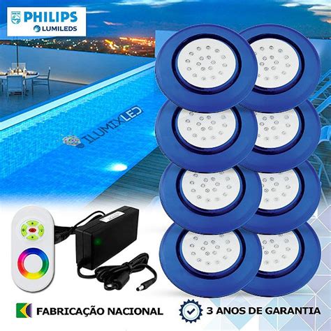 Kit Completo de Iluminação LED RGB para Piscinas ILUMIXLED BR