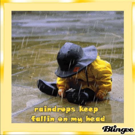 Raindrops Keep Falling On My Head Picture #113712852 | Blingee.com