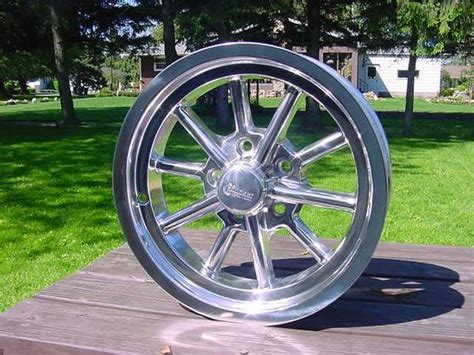 1 ROCKET 15X4 5 GASSER HOT ROD WHEEL LAUNCHER GM CHEVY RATROD 5 On 4 75