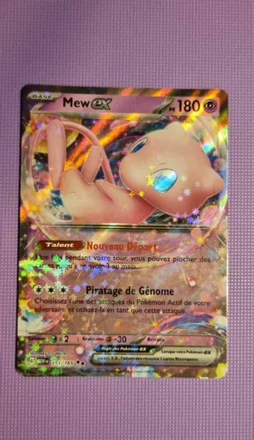 Mew Ex Pok Mon Ev Ecarlate Et Violet Mew Neuve Fr Rare