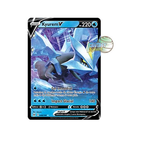 Kyurem V Ultra Rare Epee Et Bouclier Origine Perdue