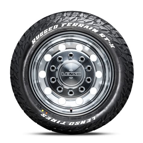 Lenso Rugged Terrain Rt X Owl 265 75r16lt 123 120q 10pr Bsa Wheels