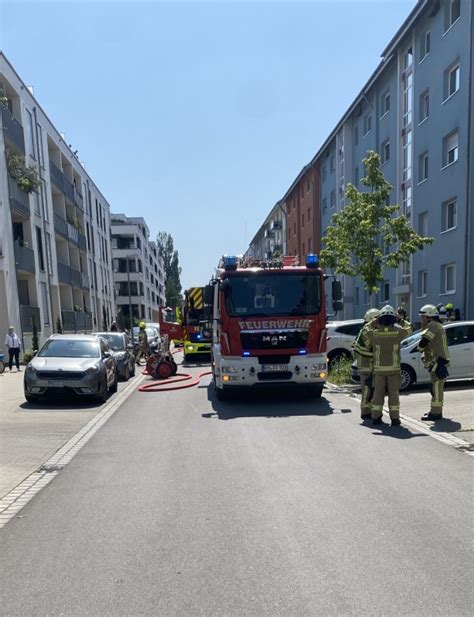 Balkonbrand In Mehrfamilienhaus Einsatzbericht Konstanz